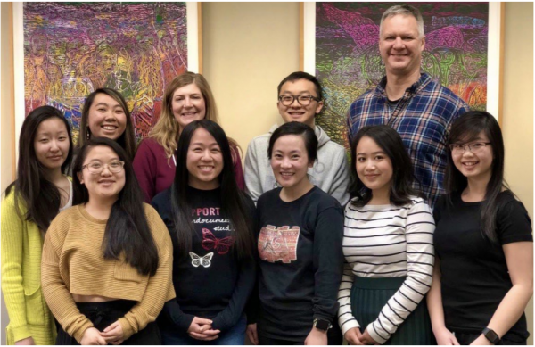 Student researchers who studied the impact of ethnic studies on Hmong American students at UW-Madison, with WCER mentors.