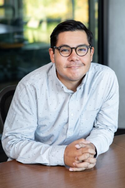 Headshot of Christopher Saldana.